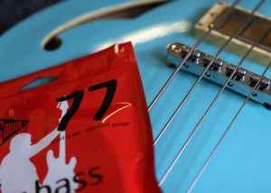 Rotosound Jazz Bass Flatwound Strings RS77 Italia blue bass hollowbody