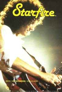 Brian May Guitarist Rotosound Starfire strings Player advert