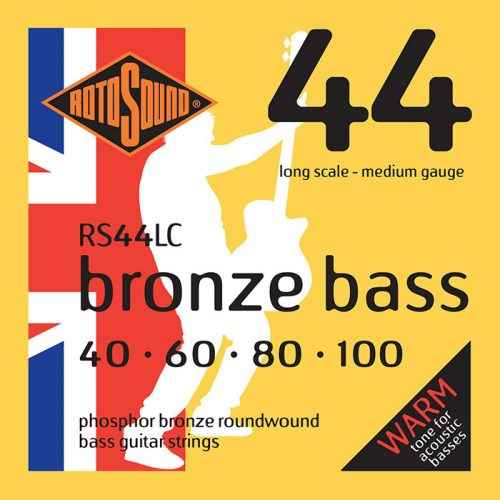 rs44lc Rotosound Bronze Bass phosphor acoustic strings stings srings base gitar giutar medium regular long scale best tone