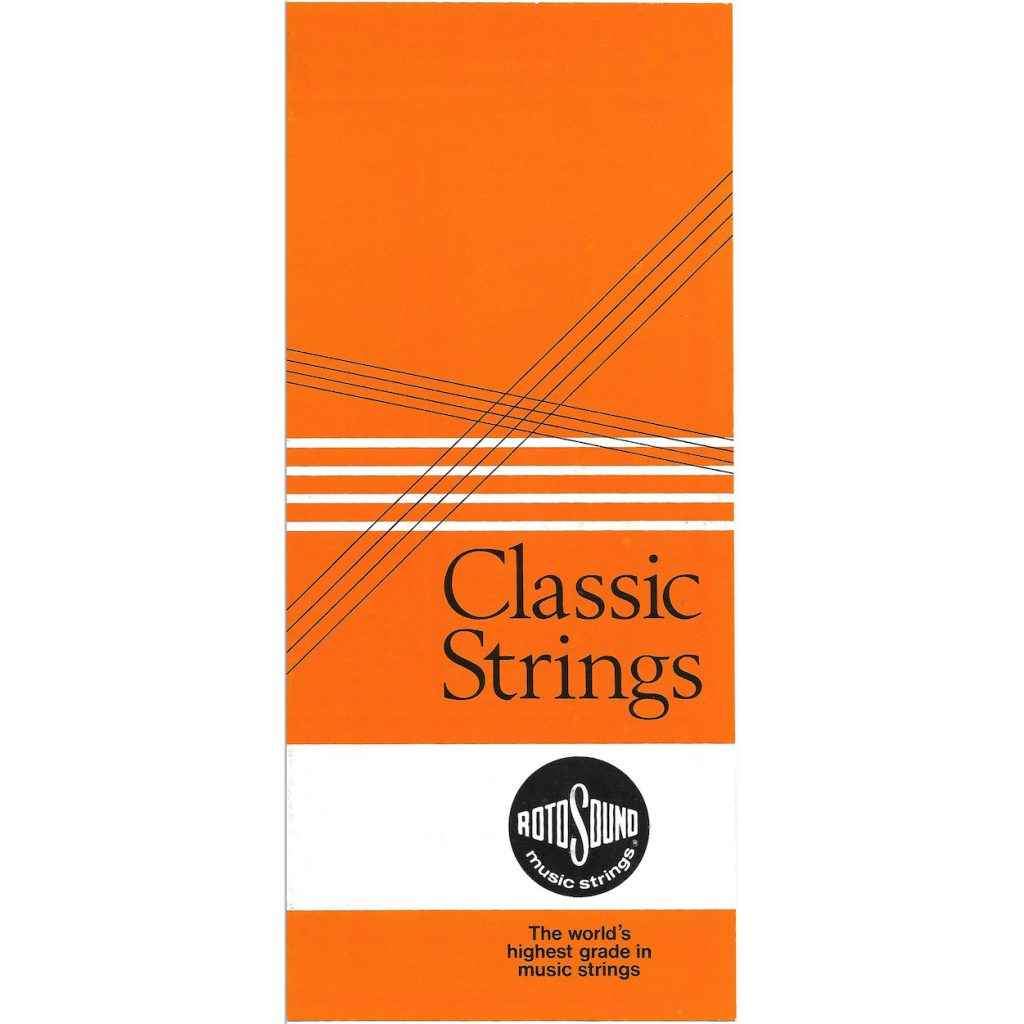Rotosound classic strings brochure 1977