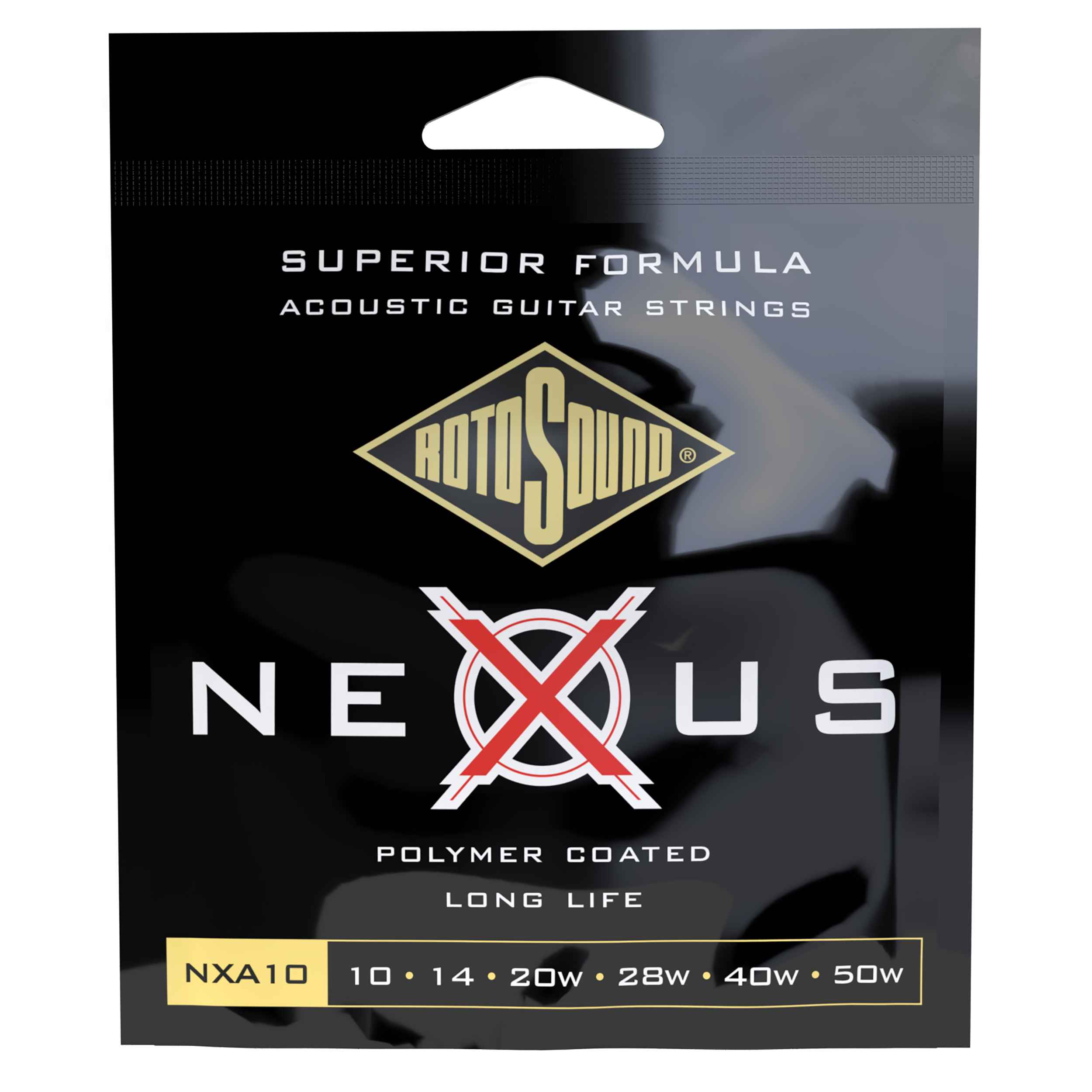 Nexus Acoustic Coated Extra Light 10 50 Rotosound Music Strings