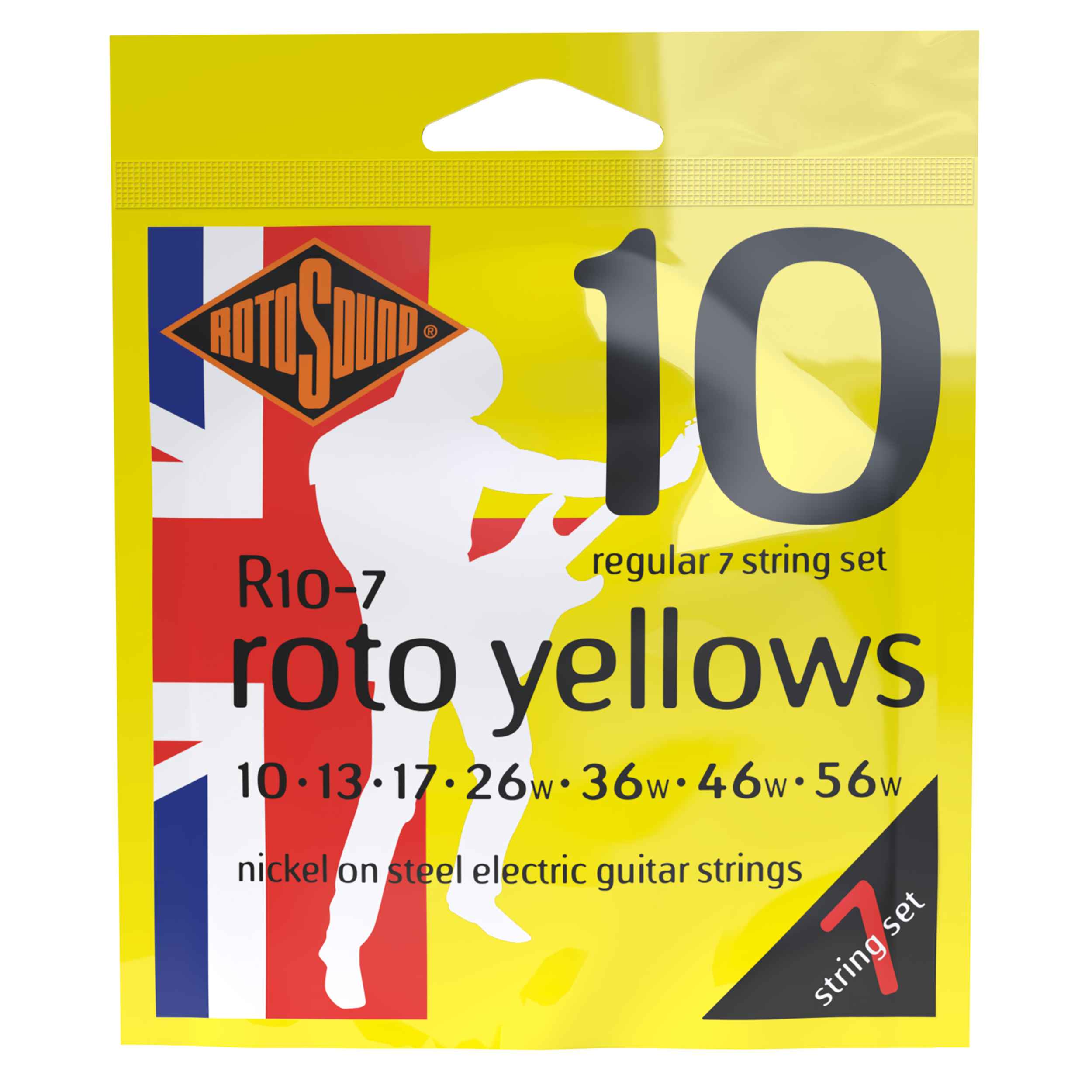 Rotosound Roto Yellows R10-7