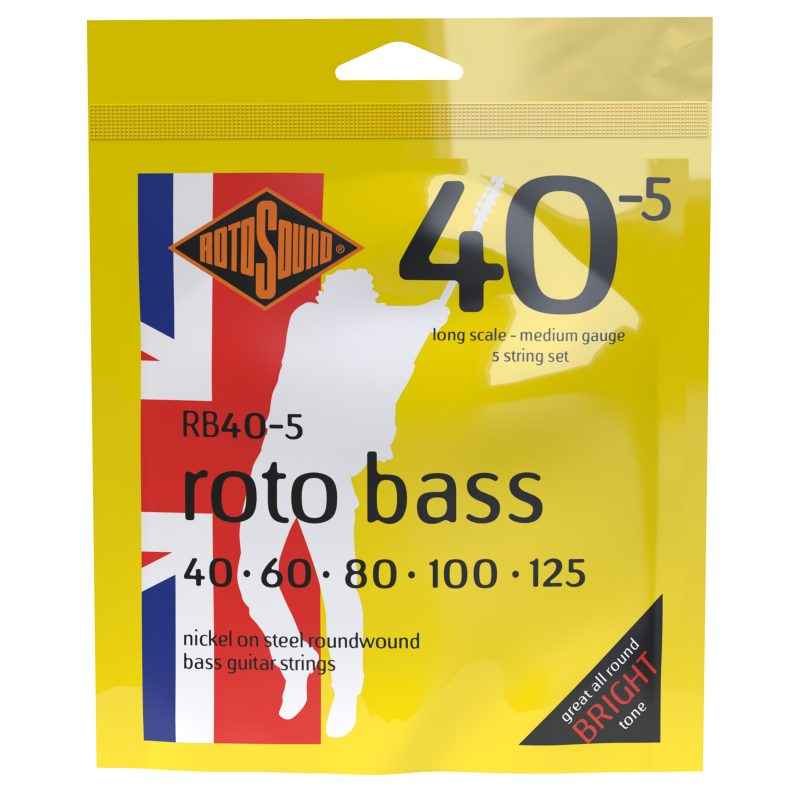 Rotosound 66LN Swing Bass 66 jeu de cordes guitare basse 45-100 nickel