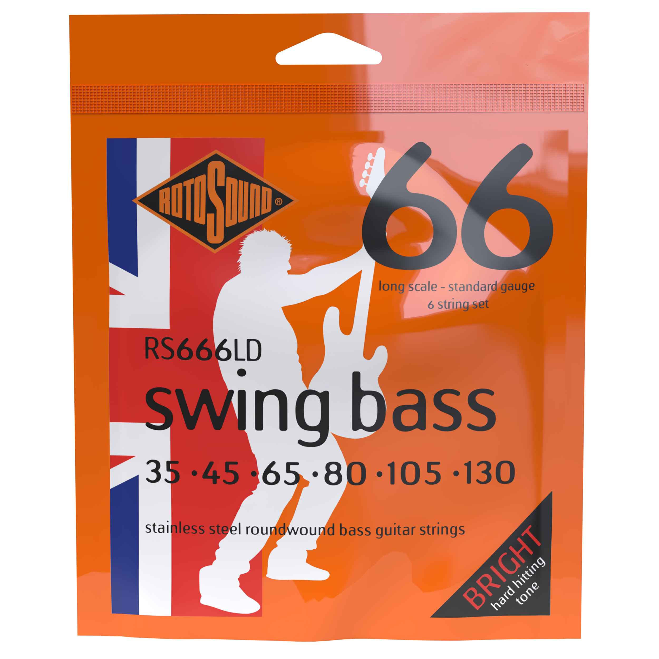 Swing Bass 66 6-String Standard | 35-130 • Rotosound Music Strings