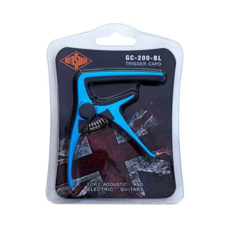 Front GC-200-BL Rotosound trigger capo blue